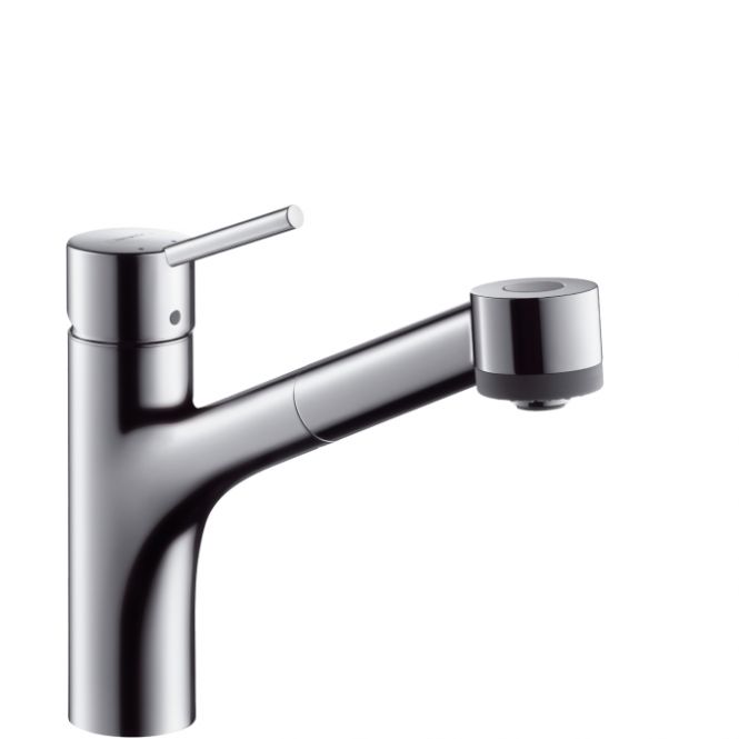 HANSGROHE Talis S virtuves izlietnes jaucējkrāns ar izvelkamu dušu HG32841000 