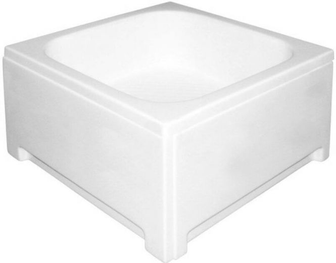 POLIMAT KOBE Dušas paliktnis kvadrāta 80x80x26 (IZPĀRD.) 00303 