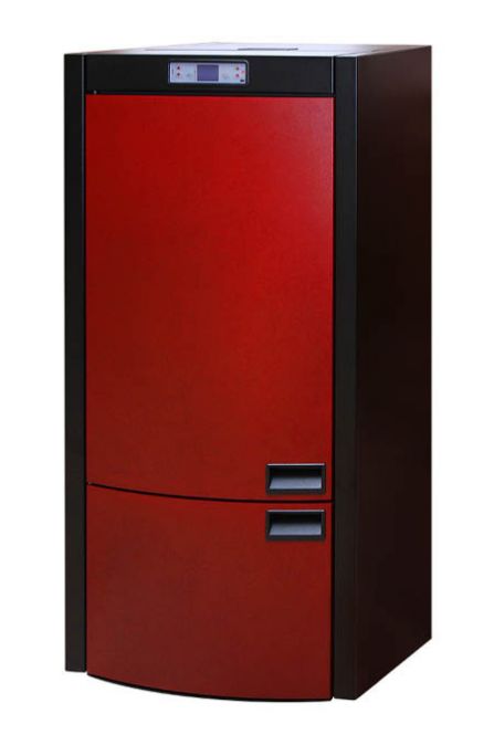 ALFA PLAM COMMO COMPACT 23 granulu centrālapkures kamīns katls 