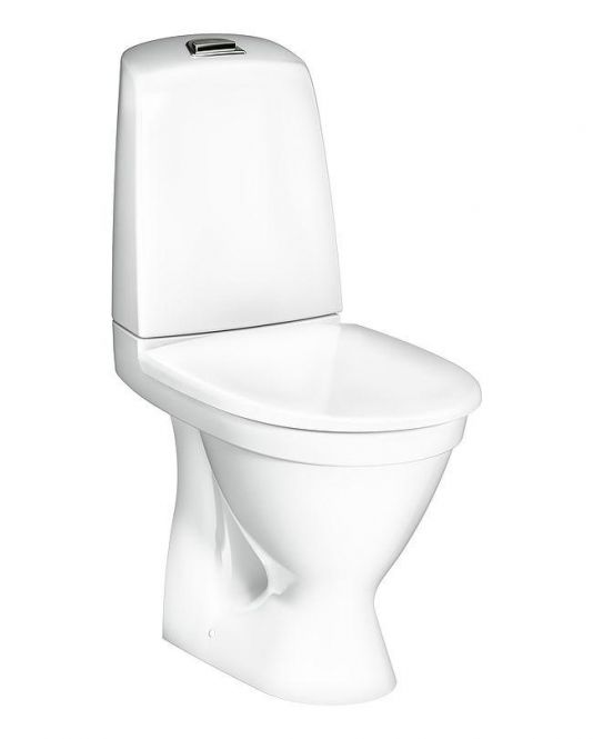GUSTAVSBERG NAUTIC 1510 Hygienic Flush pods 2/4L ar Soft Close vāku GB111510201331 