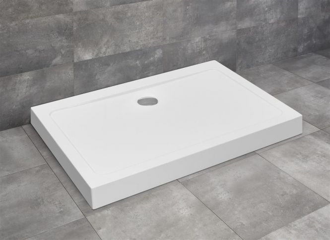 RADAWAY DOROS D Compact 100x90 dušas paliktnis H1=11.5 white 