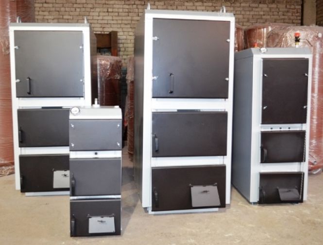Grobiņas SPMK Malkas/granulu tērauda apkures katls SC 20KMG 20kW 