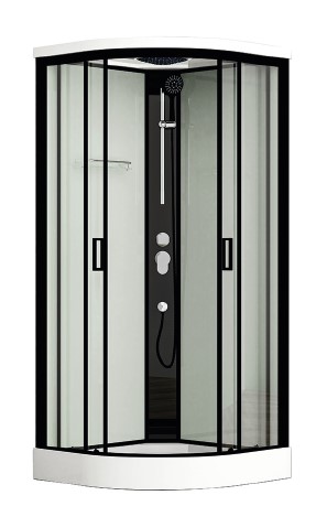 ROTH LANETA 900 četrsienu dušas kabīne 90x90 ar jumtu 