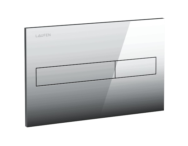 LAUFEN LIS AW1 DUO taustiņš 250x160mm hroms H8956610040001 