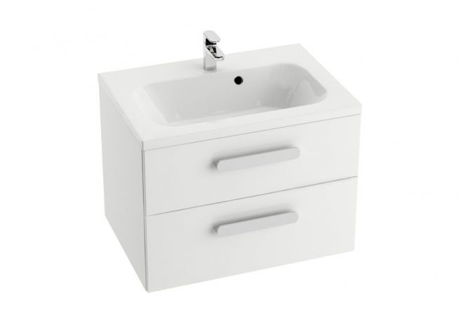 RAVAK SD 800 CHROME II skapītis 80x49x50 balts/balts X000000922 