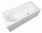 SPN BT-514 1690 Vanna IZABELLA 169x74.5x62 ar paneli un kājām (gluda virsma) no ekspozīcijas 