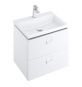 RAVAK SD COMFORT 600 izlietnes skapītis 60x50x46 balts/balts X000001377 