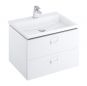RAVAK SD COMFORT 800 izlietnes skapītis 80x50x46 balts/balts X000001378 