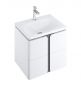 RAVAK SD BALANCE 500 izlietnes skapītis 50x50x46.5 balts/balts X000001364